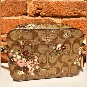 Authentic Coach Floral Crossbody